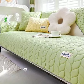 Ощущение холода, латексная подушка для дивана из ледяного шелка, летняя, летняя, летняя, коврик, подушка, нескользящий кожаный чехол для дивана, ткань, полотенце 70*70