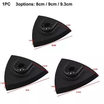 Осциллирующие инструменты Шлифовальная подушка для полировки и шлифования Крюк и петля PU Pad 80mm