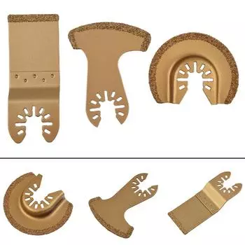 Осциллирующий многофункциональный твердосплавный пильный диск для полировки цемента