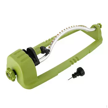 Осциллирующий разбрызгиватель для газона, регулируемый распылитель, простая установка, многоцелевой полив чёрный