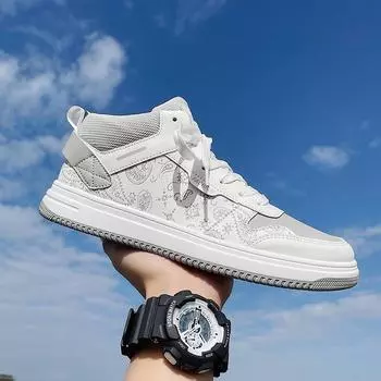 Осень 2024 года, новые мужские удобные повседневные кроссовки, модная студенческая обувь, мужские дышащие спортивные кроссовки для мужчин, теннисные туфли для мужчин 39 синий