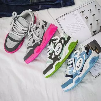 Осень 2025 г. Новые мужские повседневные туфли для папы с низким верхом и толстой подошвой C209 40