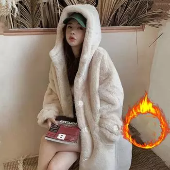 Осень и зима Большие размеры Утепленная стеганая куртка средней длины Свободная повседневная удобная теплая верхняя одежда на молнии 2XL