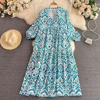 Осень и зима, французское винтажное супер-фея, сетчатое платье с воротником в виде листьев лотоса, тонким бархатным платьем на талии и плечами