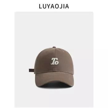 Осень и зима новая большая окружность головы полированная жесткая бейсболка детская мода повседневная универсальная вышивка модная брендовая кепка мужская Adjustable хаки