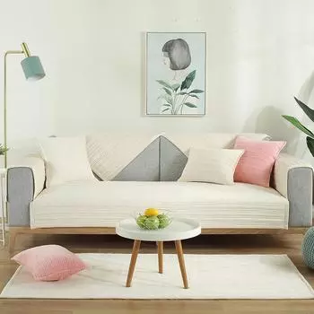 Осень и зима, новая высококачественная хрустальная бархатная подушка для дивана, утолщенная нескользящая однотонная однотонная корейская версия, подушка для дивана, чехол для полотенец 70*70CM