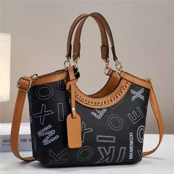 Осень и зима Новая женская сумка Модный принт Женская сумка Европейская и американская роскошь женская сумка через плечо