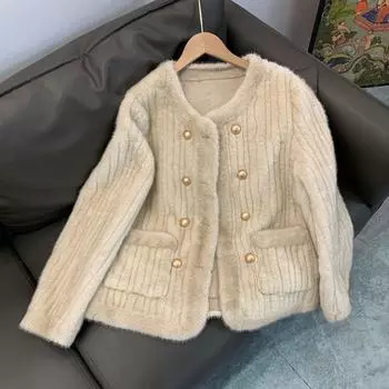 Осень и зима Новое шерстяное пальто Женское короткое пальто one size fits all