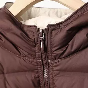 Осень и зима новые пуховики женские длинные выше колена бесшовные клееные с капюшоном пояс на талии белая куртка из утиного пуха прилив M чёрный