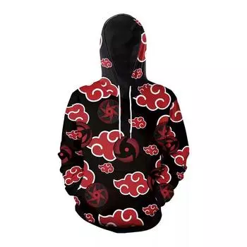 Осень и зима Новый аниме-худи Хокаге 3D-печатный мужской джемпер Мужская и женская мода хип-хоп свитер с длинными рукавами S