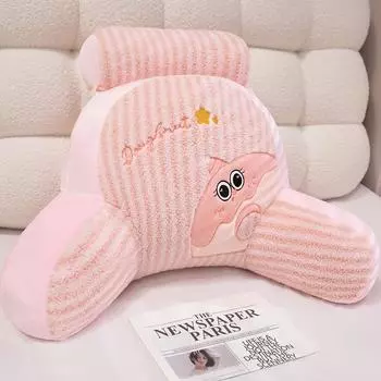 Осень и зима Утолщенная теплая талия Офисная спинка Съемная и моющаяся Подушка для кровати в студенческом общежитии Прикроватная подушка Подарок на день рождения Small 60 * 40cm (1.1kg)