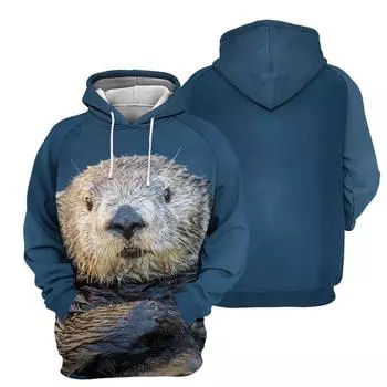 Осень Новые 3D хомяки фламинго принтованные толстовки для мужчин и детей мода хип-хоп уличная одежда с капюшоном толстовка винтажный пуловер топы S