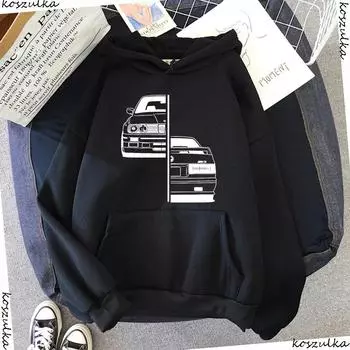 Осень-зима автомобильные толстовки модные мужские стильные автомобили дизайн мужские толстовки с капюшоном мужская фиолетовая толстовка S