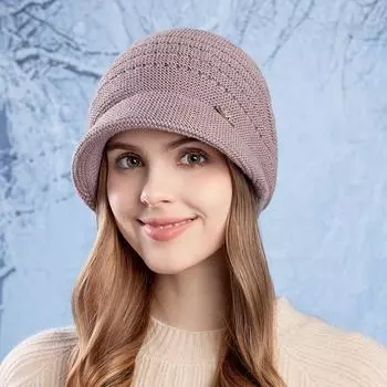 Осень-зима большая окружность головы подчеркивающая лицо мелкий ворс теплая защита ушей рукав холодная шапка корейская версия универсальная маленькая вязаная шерстяная шапка