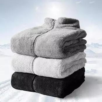 Осень-зима для женщин и мужчин однотонное плюшевое пальто с воротником-стойкой и длинным рукавом на молнии, двухсторонняя утолщенная куртка из искусственного меха, уличная одежда L серый