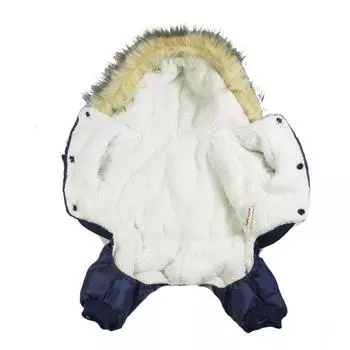 Осень-зима из плотного хлопка XS SML XL Комбинезоны Костюм Товары для собак Мягкие удобные теплые L красный