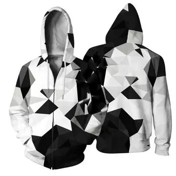 Осень-зима мужская куртка на молнии Wolf Plus Size Hoodie Outdoor Zipper Cardigan Jacket Sportwear Sweatshirt S