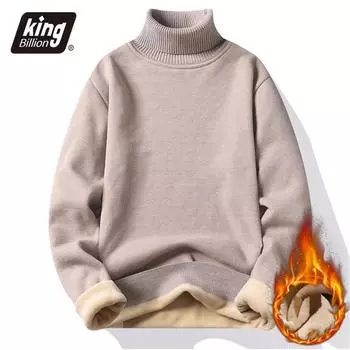 Осень-зима, мужской свитер с высоким воротником, мужские вязаные пуловеры, вязаный свитер с высоким воротником, теплый мужской джемпер, облегающий повседневный свитер XXXXL чёрный