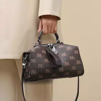 Осень-зима Новые универсальные женские сумки-мессенджеры Высококачественная изысканная сумка на одно плечо Простые модные женские сумки-багет с двумя плечевыми ремнями bag only