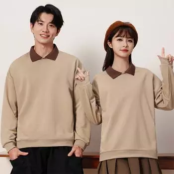 Осень-зима однотонная толстовка с капюшоном и воротником-стойкой для мужчин и женщин, цветовое столкновение, модный повседневный свитер с длинным рукавом для активного отдыха S белый