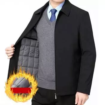 Осень-зима плюс хлопок стиль толстая теплая куртка мужская повседневная деловая куртка мужской блейзер классический офисный костюм мужская куртка социальные блейзеры XXXXXL
