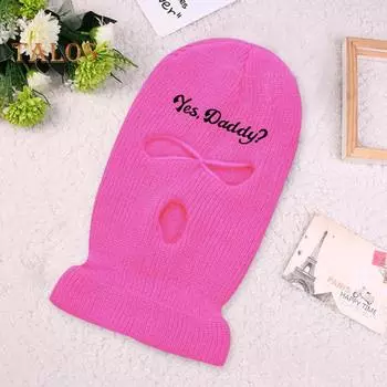 Осень-зима Велосипедный капюшон для лица Трикотажный высокоэластичный унисекс однотонный для интровертов мотоциклетный ветрозащитный полная защита лица для улицы теплый розы красного