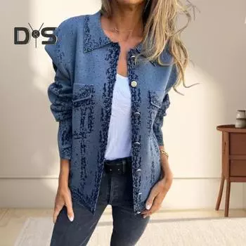 Осенне-весеннее пальто с карманом-клапаном, отложным воротником, длинными рукавами, однобортное, винтажное, повседневная одежда, верхняя одежда для активного отдыха, повседневная куртка M хаки