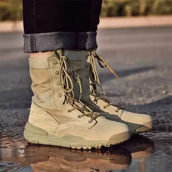 Осенне-весенние товары с круглым носом оптом для деловых мужчин, ботильоны, высокие туфли для мужчин, кроссовки, спорт, Hypebeast 35