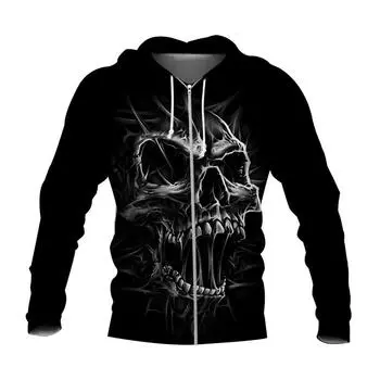 Осенне-зимнее мужское пальто на молнии, большой размер, толстовка с капюшоном, кардиган на молнии, куртка, спортивная толстовка S