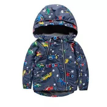 Осенне-зимнее пальто Meanbear с длинными рукавами для мальчиков и девочек 150