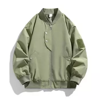 Осенне-зимнее пальто Мужская модная куртка Tooling Мужская весенне-осенняя модная брендовая куртка-пилот Мужское универсальное пальто M
