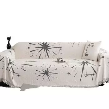 Осенне-зимнее полотенце для дивана, теплый бархатный чехол для дивана, одеяло, полотенце, утолщенная плюшевая подушка, защита от когтей кошек, современный простой универсальный чехол для полотенца 180*130cm