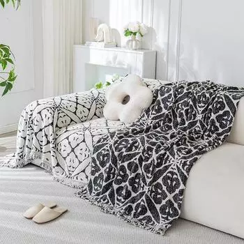 Осенне-зимнее полотенце для дивана в скандинавском стиле, высококачественный чехол для дивана, универсальный чехол для дивана на четыре сезона, чехол для дивана, не царапающийся 180*130