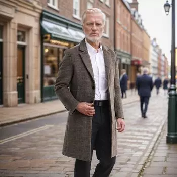 Осенне-зимнее утолщенное шерстяное пальто в клетку, средний и длинный тренчкот, узкая куртка с лацканами S верблюд