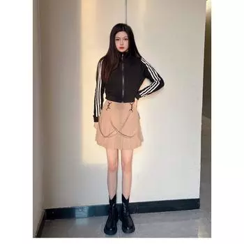 Осенне-зимние модные ботинки Martin на толстой подошве для женщин 35 чёрный