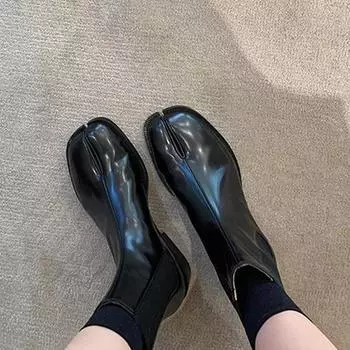 Осенне-зимние новые подковы в британском стиле, короткие ботинки с эластичной подошвой и индивидуальным дизайном, Chelsea 34