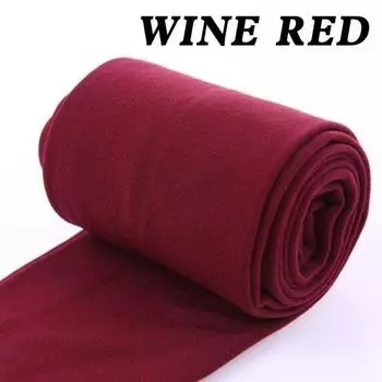 Осенне-зимние теплые леггинсы, эластичные колготки на флисовой подкладке, 8 цветов, колготки, нижние брюки One size вино красного