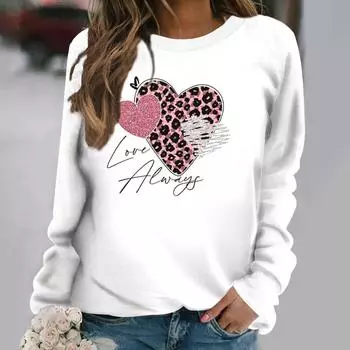 Осенне-зимние уличные ретро элегантные женские футболки с длинным рукавом пуловеры с мраморным принтом круглый воротник тонкая женская одежда топы S