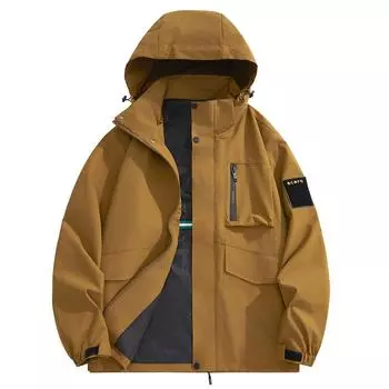 Осенне-зимние ветро- и водонепроницаемые куртки для мужчин и женщин в горном стиле, куртки больших размеров, новая одежда для походов на свежем воздухе для пар S