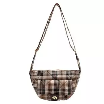 Осенне-зимние женские сумки в клетку — модный и универсальный выбор.