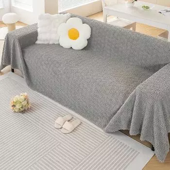 Осенне-зимний чехол для дивана, высококачественное зимнее плюшевое полотенце для дивана, универсальный чехол для дивана, пылезащитный чехол для дивана, одеяло 180*130cm