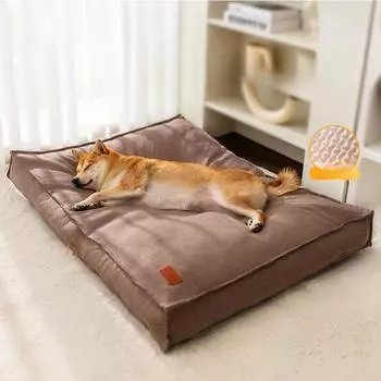 Осенне-зимний коврик для сна для собак, съемная и моющаяся собачья будка на все времена года, коврик для сна для золотистого ретривера, будка для домашних животных S-45cm*35cm*6cm