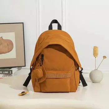 Осенне-зимний милый и милый большой рюкзак большой вместимости для путешествий на каждый день простая сумка светло-коричневого