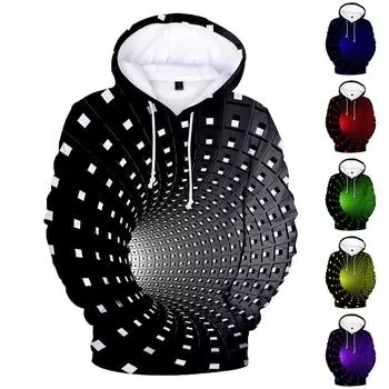 Осенне-зимний мужской свитер с капюшоном, мужской свитер с длинным рукавом, топ XL красный