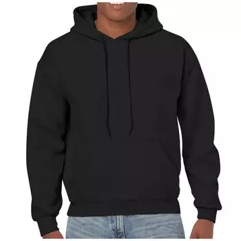 Осенне-зимний мужской свободный большой свитер с капюшоном, однотонный повседневный свитер S темно-зеленого