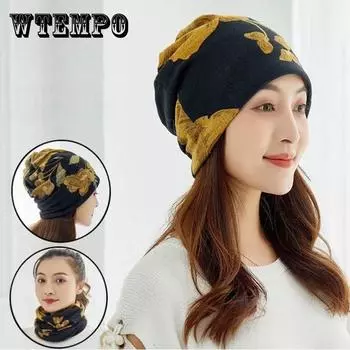 Осенне-зимний нагрудник, шарф, шапка, женская защита для шеи, универсальный многофункциональный головной убор, маска для лица унисекс One size