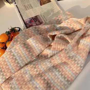 Осенне-зимний новый женский клетчатый шарф из искусственного кашемира с высоким качеством и универсальной шалью, утолщенной для теплой шеи 200*40cm