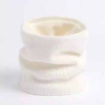 Осенне-зимний однотонный вязаный толстый теплый шарф для защиты шеи для мужчин и женщин, шарф с тонкими полосками, шейный платок One Size