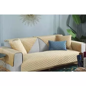 Осенне-зимний супермягкий утолщенный голландский бархатный стеганый диванный чехол для диванной подушки в скандинавском стиле с простым однотонным рисунком 70*70