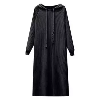 Осенне-зимний свитер с круглым вырезом и рисунком из мультфильма для мужчин, повседневный трикотаж, свитер для пары в Instagram L чёрный